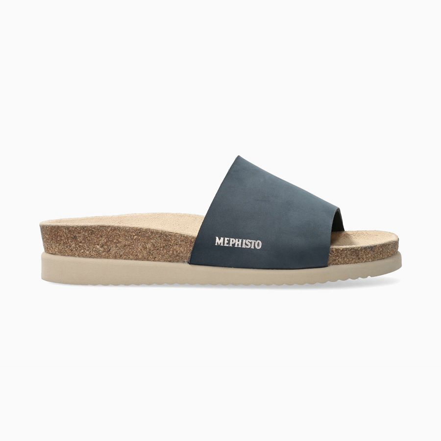 Mephisto HANIK Nubuck Sko 1074652-GQ - Tøfler Dame Marineblå